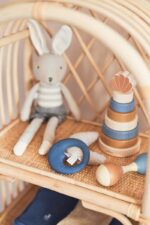 Jollein 037-001-65366 Stofftier Kuscheltier Hase Kaninchen Junge Joey grau - Image 7