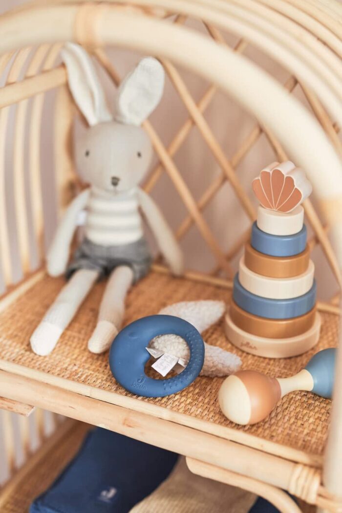Jollein 037-001-65366 Stofftier Kuscheltier Hase Kaninchen Junge Joey grau - Image 7