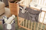Jollein 037-001-65366 Stofftier Kuscheltier Hase Kaninchen Junge Joey grau - Image 2