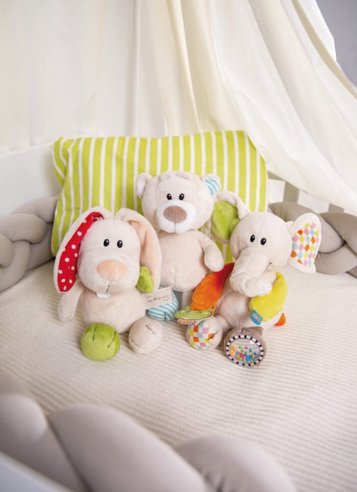 My First NICI Kuscheltier Bär Taps – Plüschtier Stofftier für Babys und Kleinkinder ab det – Bild 2