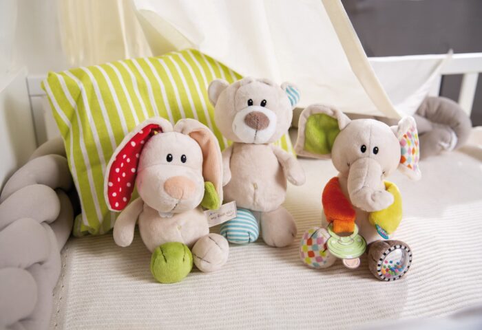 My First NICI Kuscheltier Bär Taps – Plüschtier Stofftier für Babys und Kleinkinder ab det – Bild 3