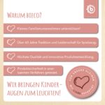 Bieco Kuscheltier Reh Ella mit Rassel | Baby Kuscheltier ab 0 Monate Stofftier Baby Plüschtier Reh re – Bild 2